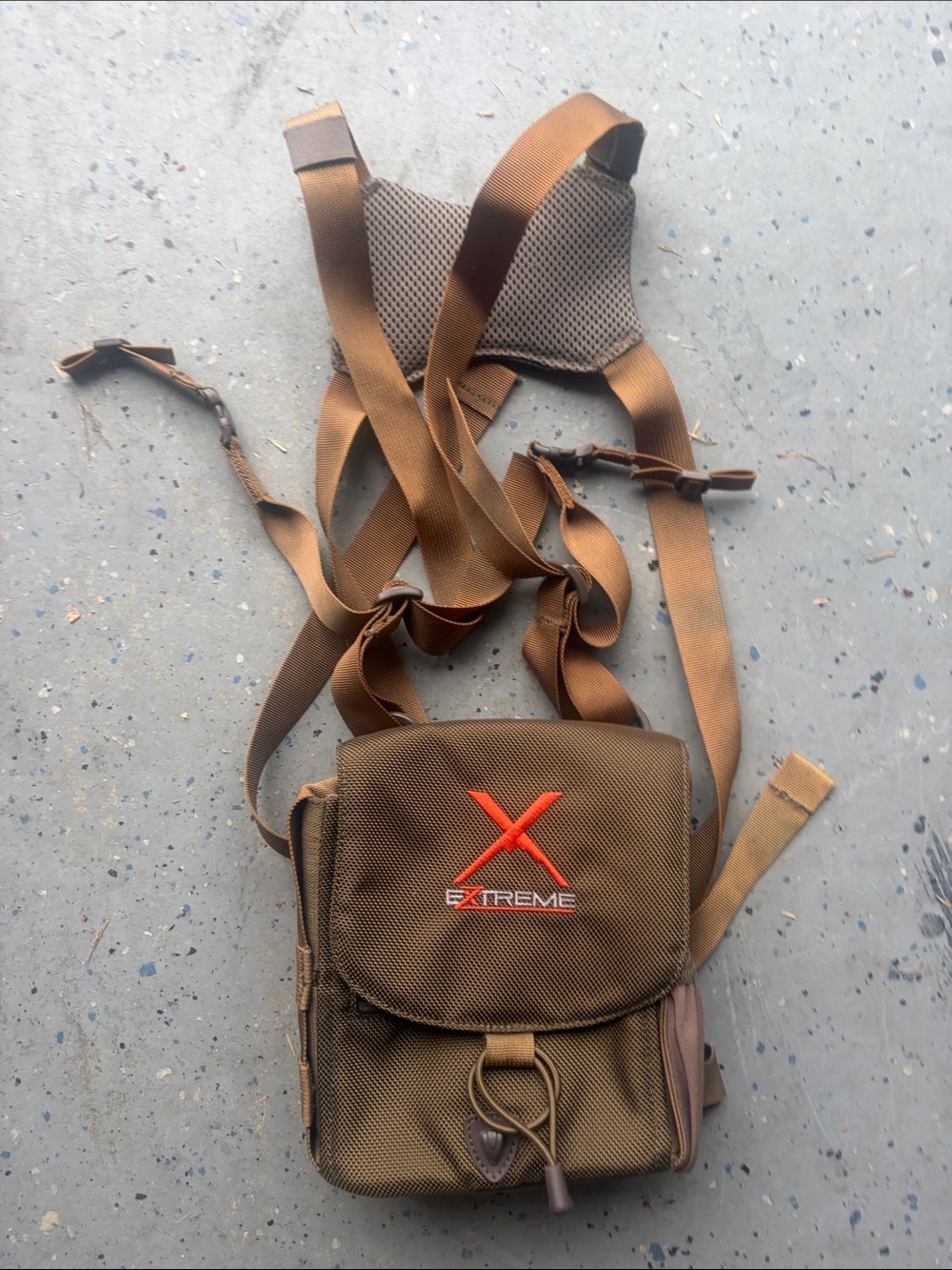 Extreme Brown Compact Crossbody Messenger Bag for Men
